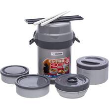 Набір для ланчу ZOJIRUSHI 1.23 л Gray (SL-JAF14SA)