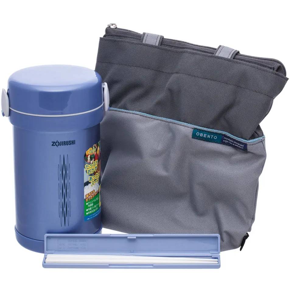 Набір для ланчу ZOJIRUSHI 0,81л Blue (SL-NC09AA) Тип термос для їжі