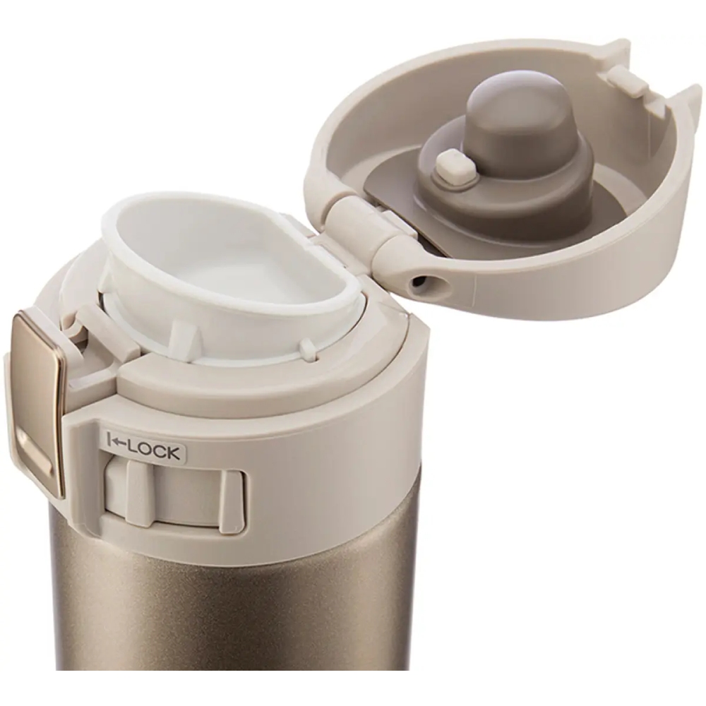 Термокружка ZOJIRUSHI 0.36 л Gold (SM-KHE36NL) Материал корпуса нержавеющая сталь