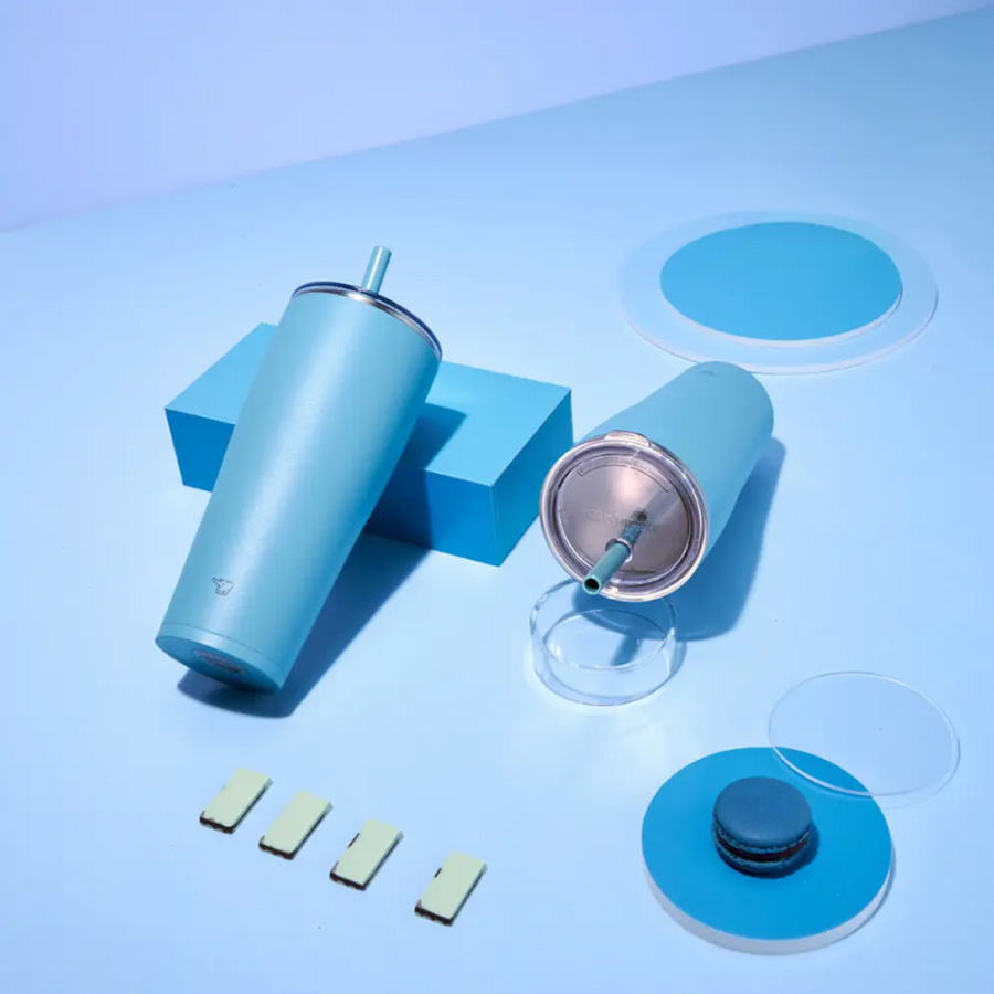 Зовнішній вигляд Термокухоль ZOJIRUSHI 0.89 л Aqua Green (SX-HA89HGM)