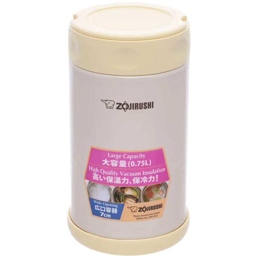 Термос для їжі ZOJIRUSHI SW-FCE75YP 0.75 л Beige