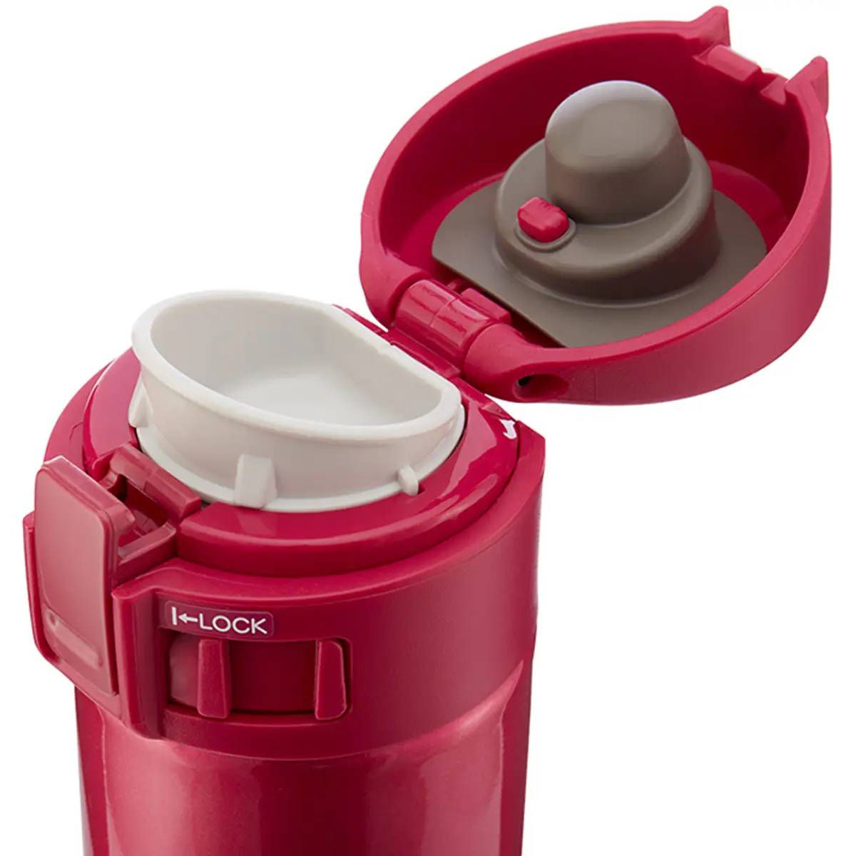 Термокухоль Zojirushi SM-KHE48PV 0.48 л Red Матеріал корпусу нержавіюча сталь