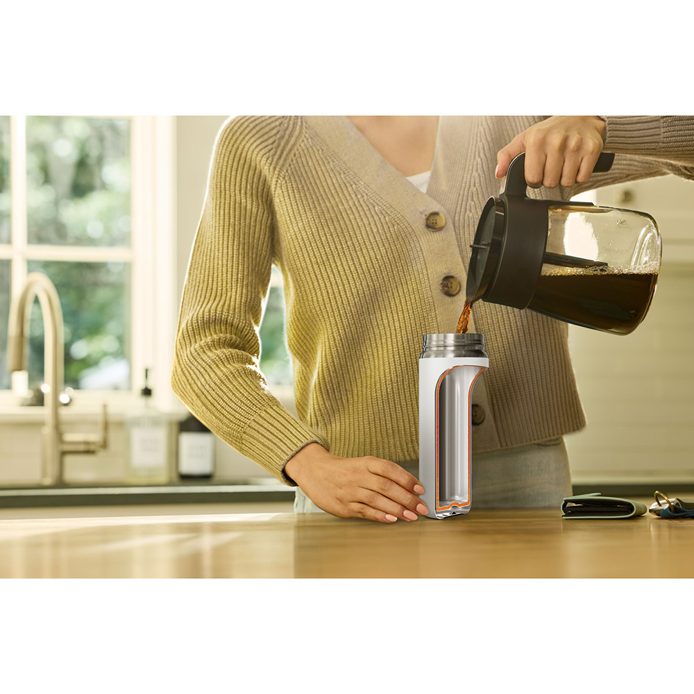 Фото Термокухоль NINJA Sip Perfect Travel Mug 400 мл White (DW1603EUUKWH)