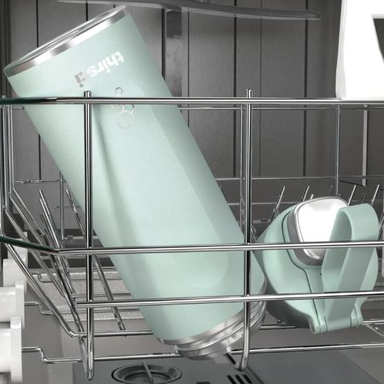 Термопляшка NINJA Thirsti 0,530 л Mint (DW1801EUUKMT) Матеріал колби нержавіюча сталь