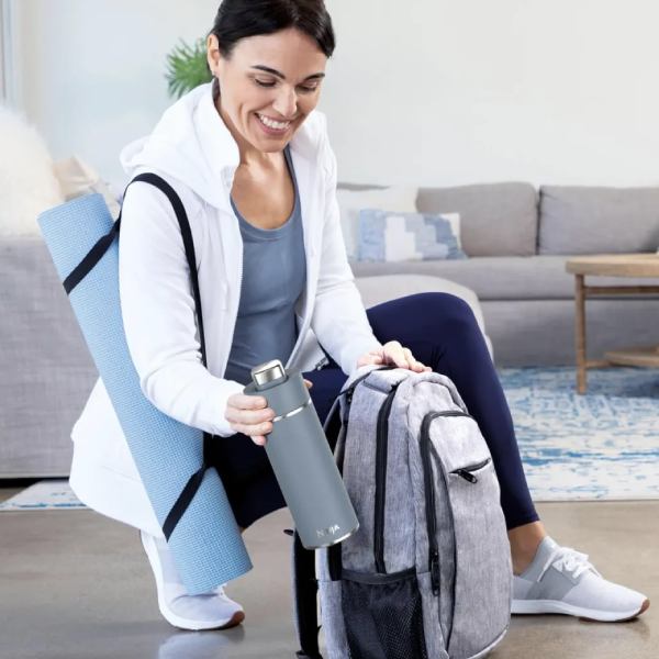 Термопляшка NINJA Thirsti 0,530 л Blue (DW1801EUUKBL) Матеріал колби нержавіюча сталь