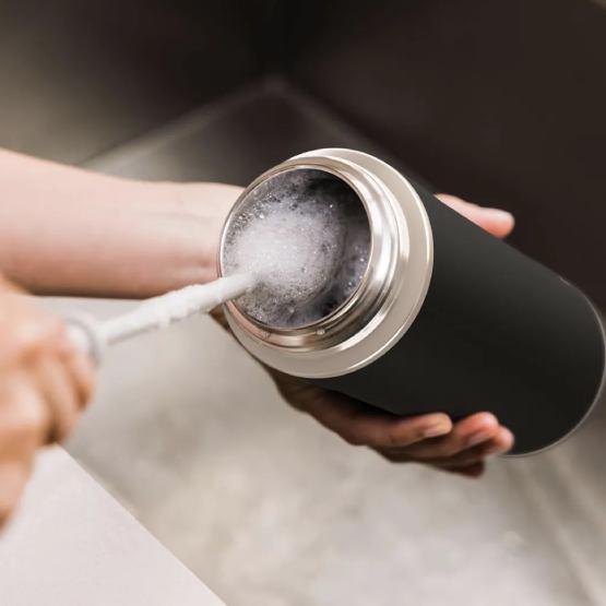 Термопляшка NINJA Thirsti 0,530 л Black (DW1801EUUKBK) Матеріал корпусу нержавіюча сталь