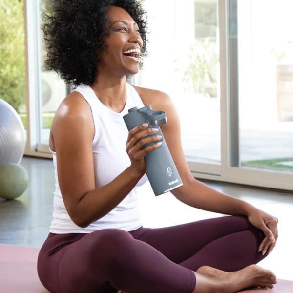 Термопляшка NINJA Thirsti 0,7л Blue (DW2401EUUKBL) Матеріал корпусу нержавіюча сталь