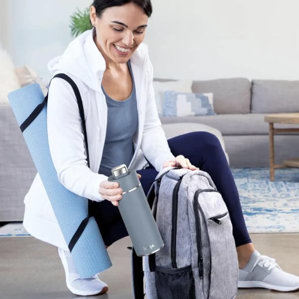 Термопляшка NINJA Thirsti 0,7л Blue (DW2401EUUKBL) Матеріал колби нержавіюча сталь