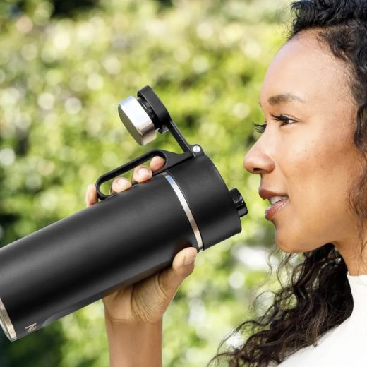 Зовнішній вигляд Термопляшка NINJA Thirsti 0,7 л Black (DW2401EUUKBK)