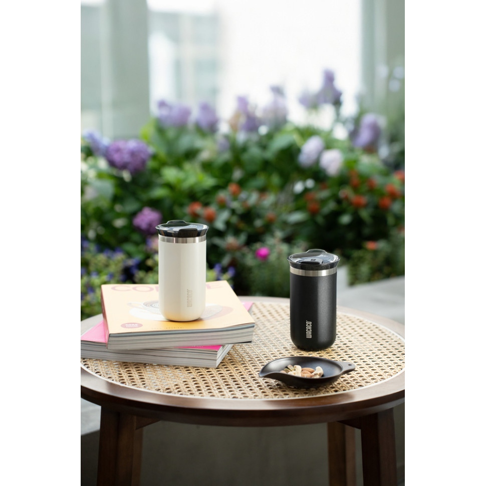 Зовнішній вигляд Термокухоль WACACO Octaroma Lungo 300 мл Black (WOCT300BLK)