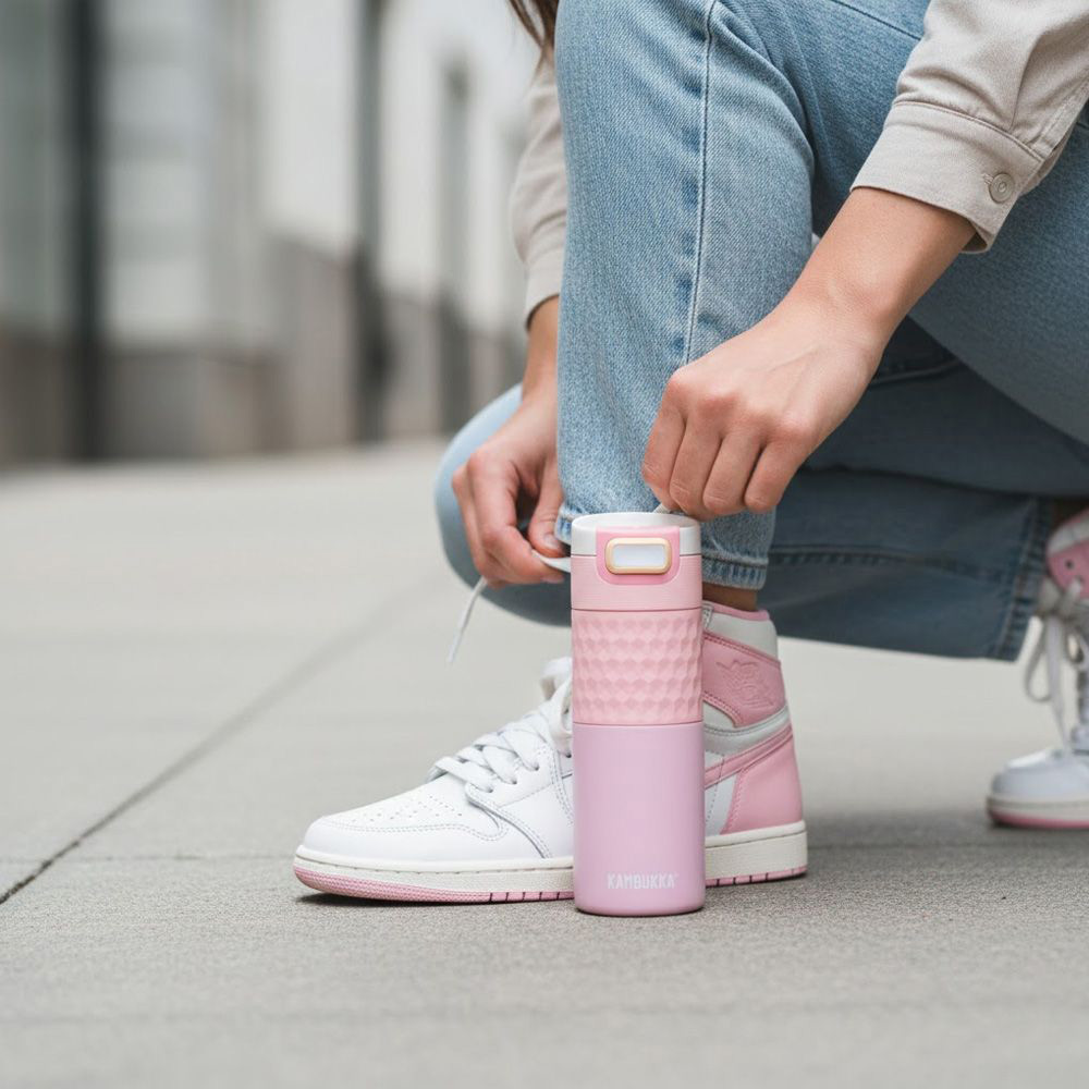 Фото Термокухоль KAMBUKKA Etna Grip 500 мл Light Pink (11-01059)