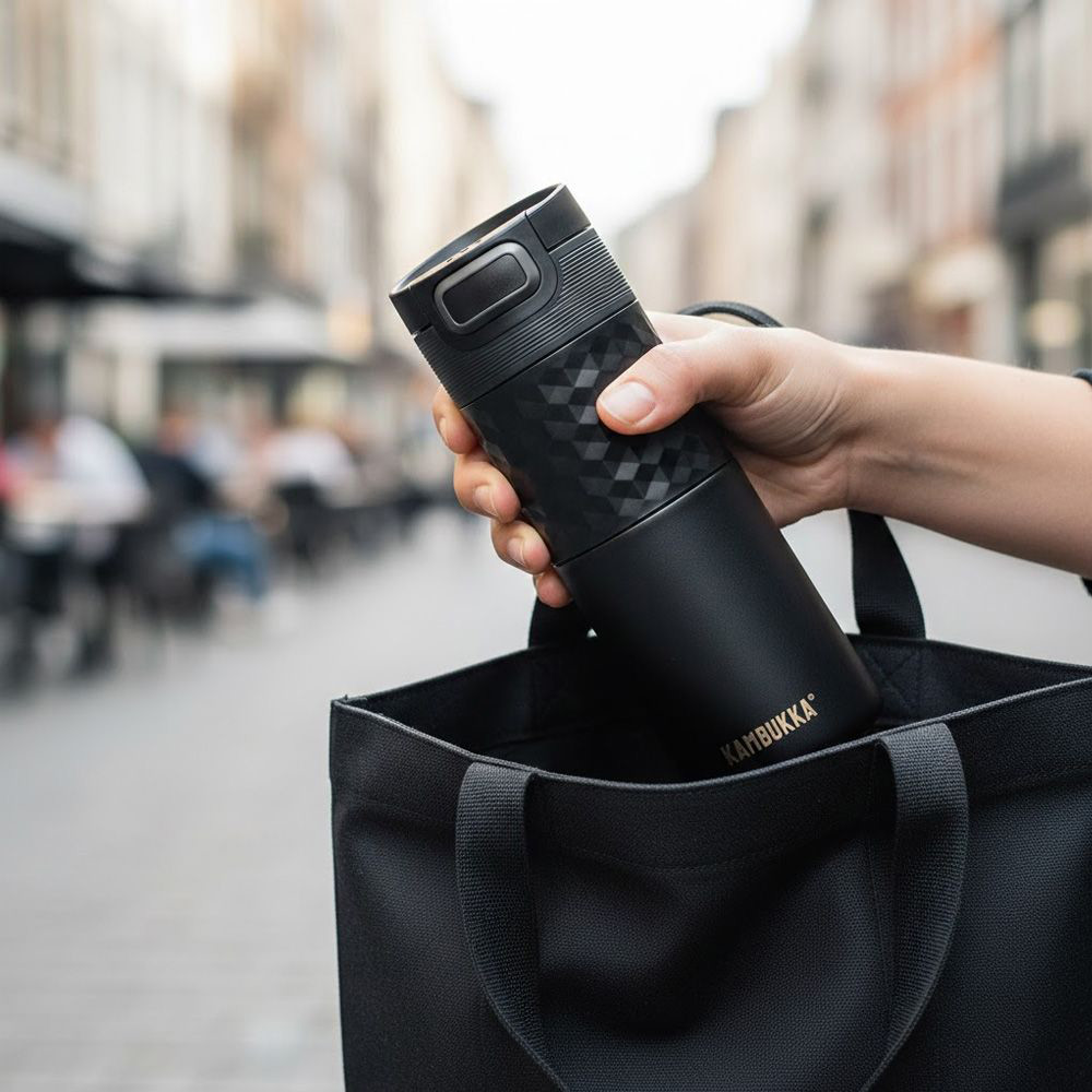 Фото Термокружка KAMBUKKA Etna Grip 500 мл Black Velvet (11-01060)