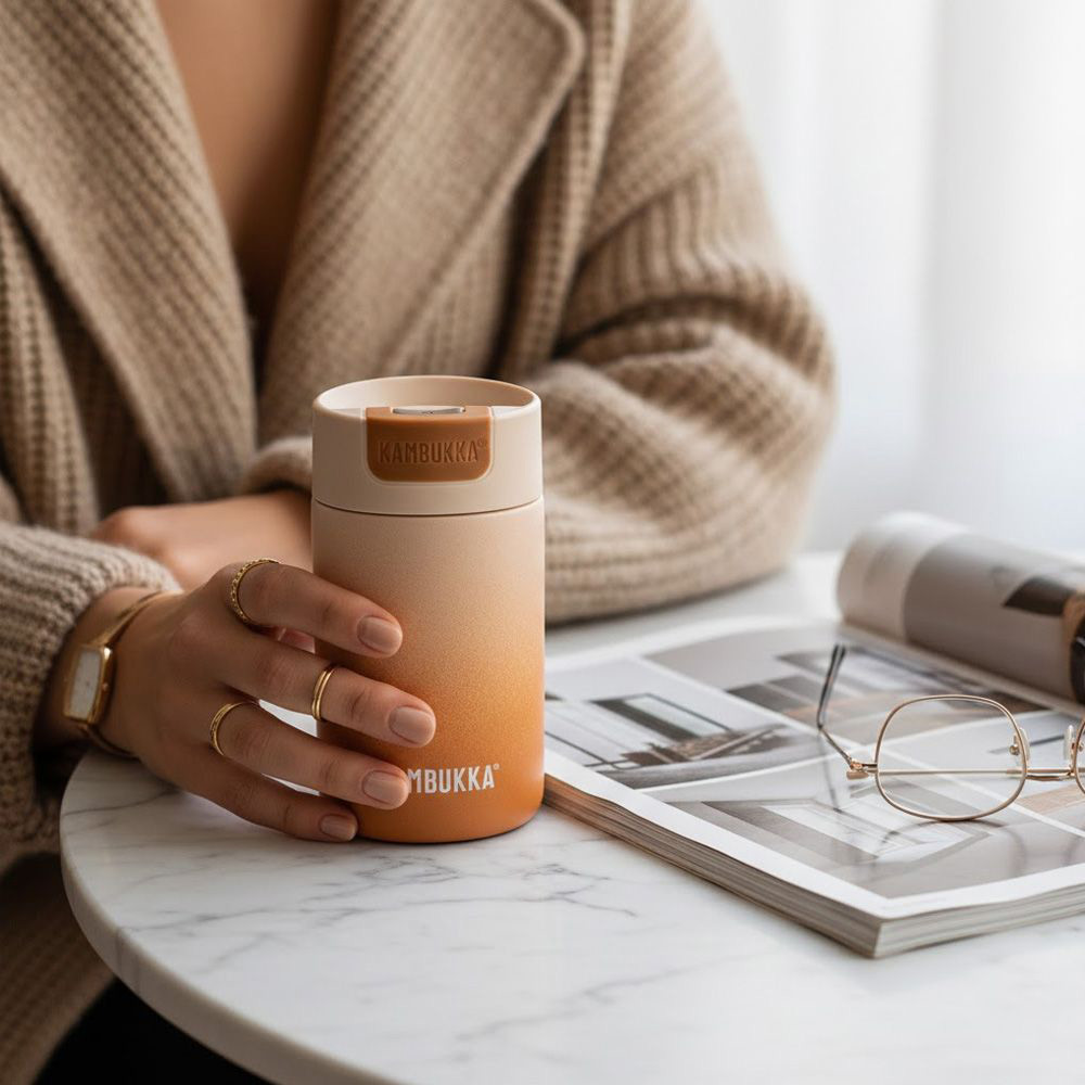 Зображення Термокухоль KAMBUKKA Olympus 300 мл Mocha-Cream (11-02030)