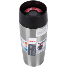 Термокружка TEFAL TRAVEL MUG 0.36 л нержавеющая сталь (K3080114)