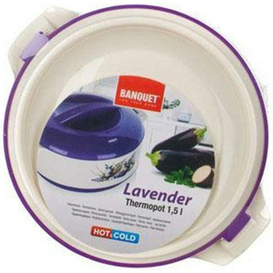 Термос BANQUET Lavender 1.5 л (15TH1315) Тип термос для їжі