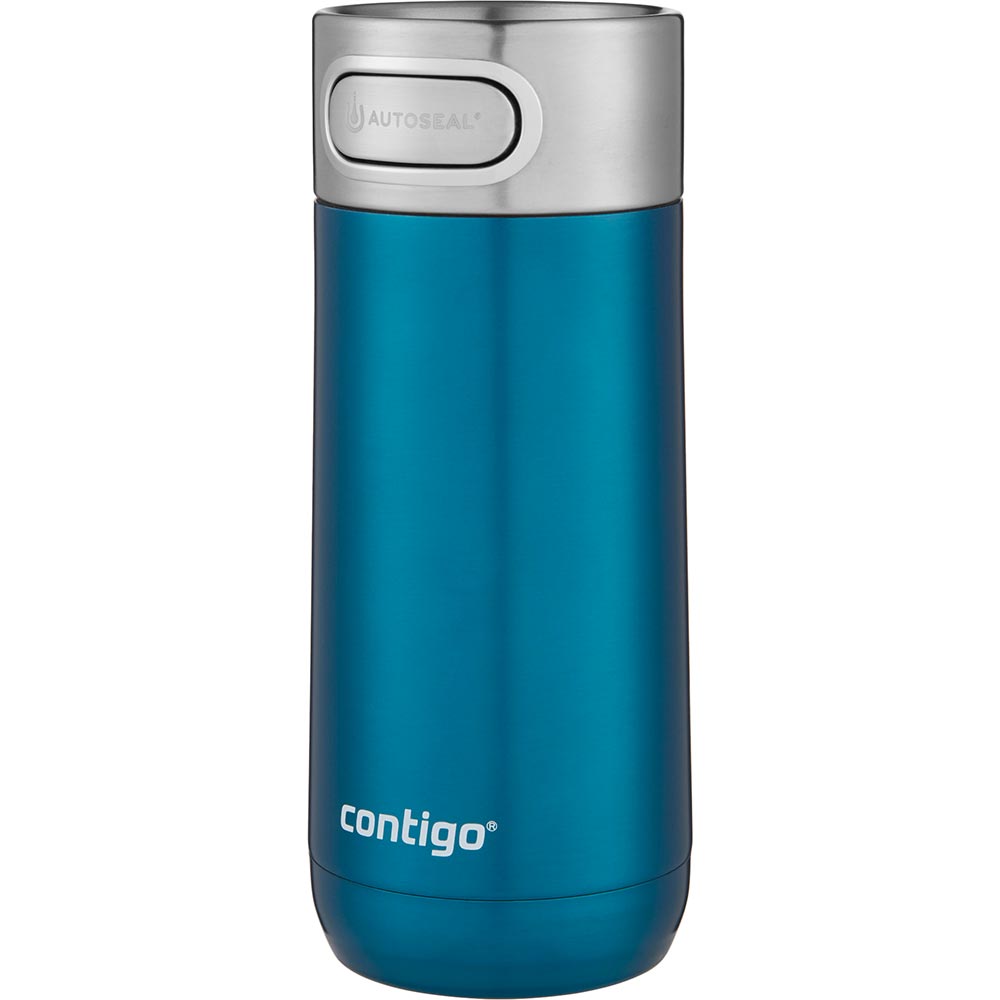 Термокухоль Contigo Luxe Turquoise 360 мл (2104368) Матеріал корпусу нержавіюча сталь