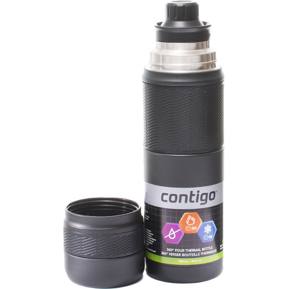 Покупка Термос CONTIGO Thermal Bottle 0.74 л Black (2095794)