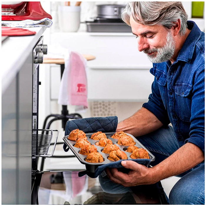 Форма для випікання KITCHENAID для кексів 12 шт (CC003296-001) Покриття антипригарне