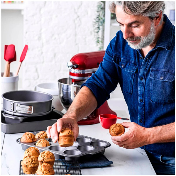 Форма для випікання KITCHENAID для кексів 12 шт (CC003296-001) Призначення кекси і мафіни