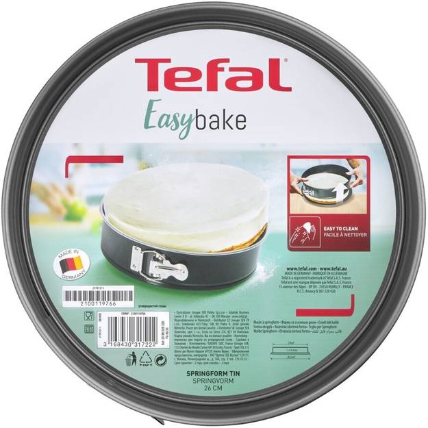 Форма TEFAL Easybake 26 см (J1741374) Тип форма