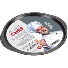 Форма для піци BRAVO CHEF BREZEL 38 х 35 см Black (BC-10210)