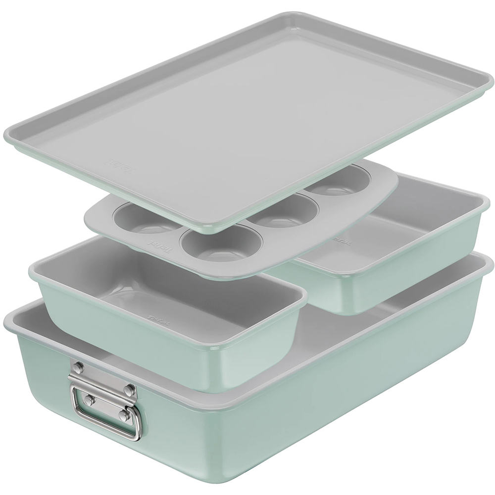 Набір форм для випікання TEFAL Ceramik 5 шт (J175S504) Набір форм для випікання TEFAL Ceramik 5 шт (J175S504)