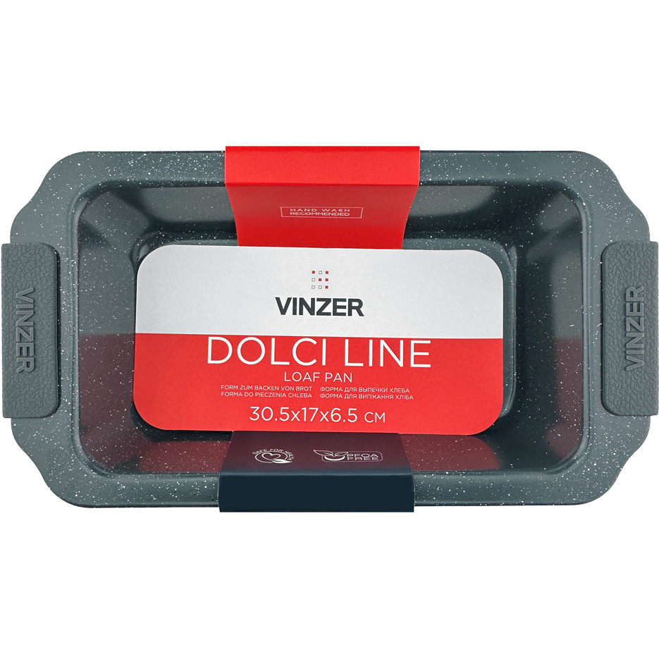 Форма VINZER DOLCI LINE 30,5х17х6,5 см (50784) Покриття антипригарне