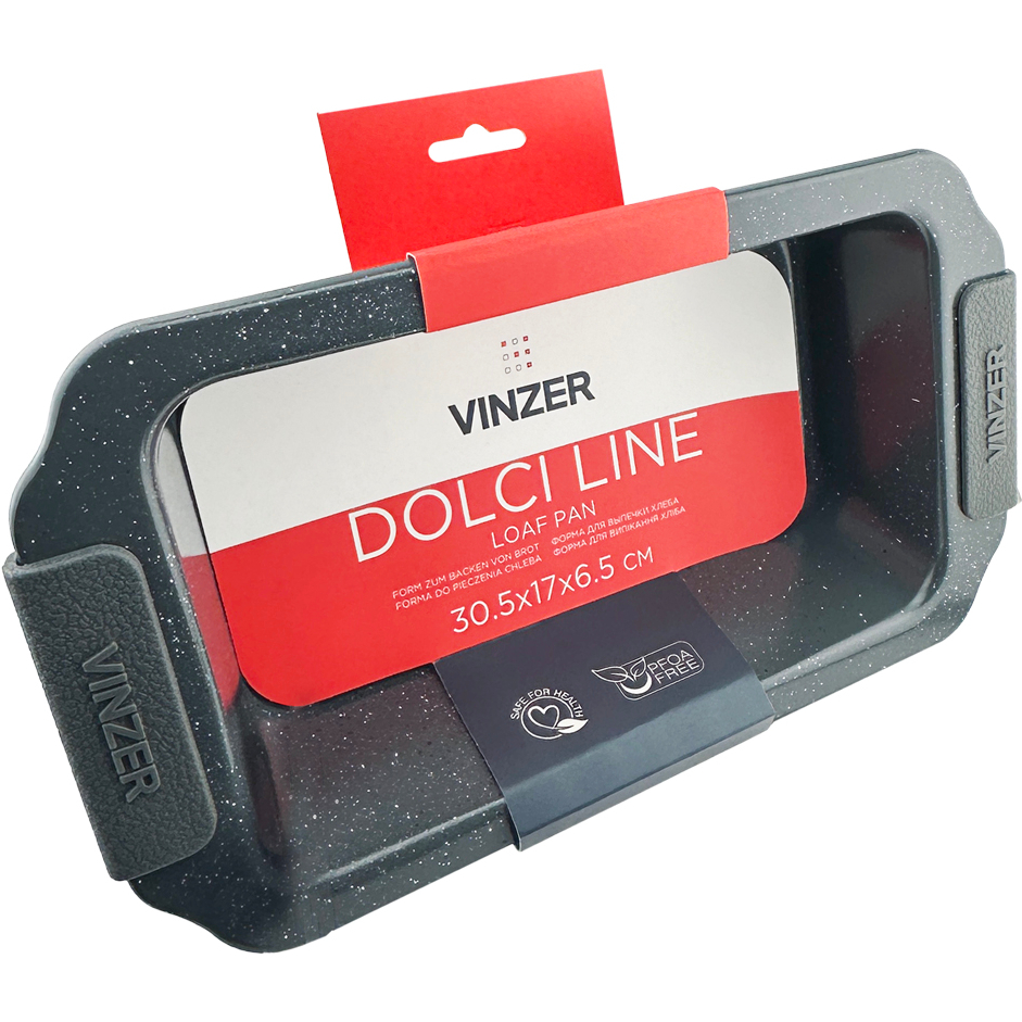 Зовнішній вигляд Форма VINZER DOLCI LINE 30,5х17х6,5 см (50784)