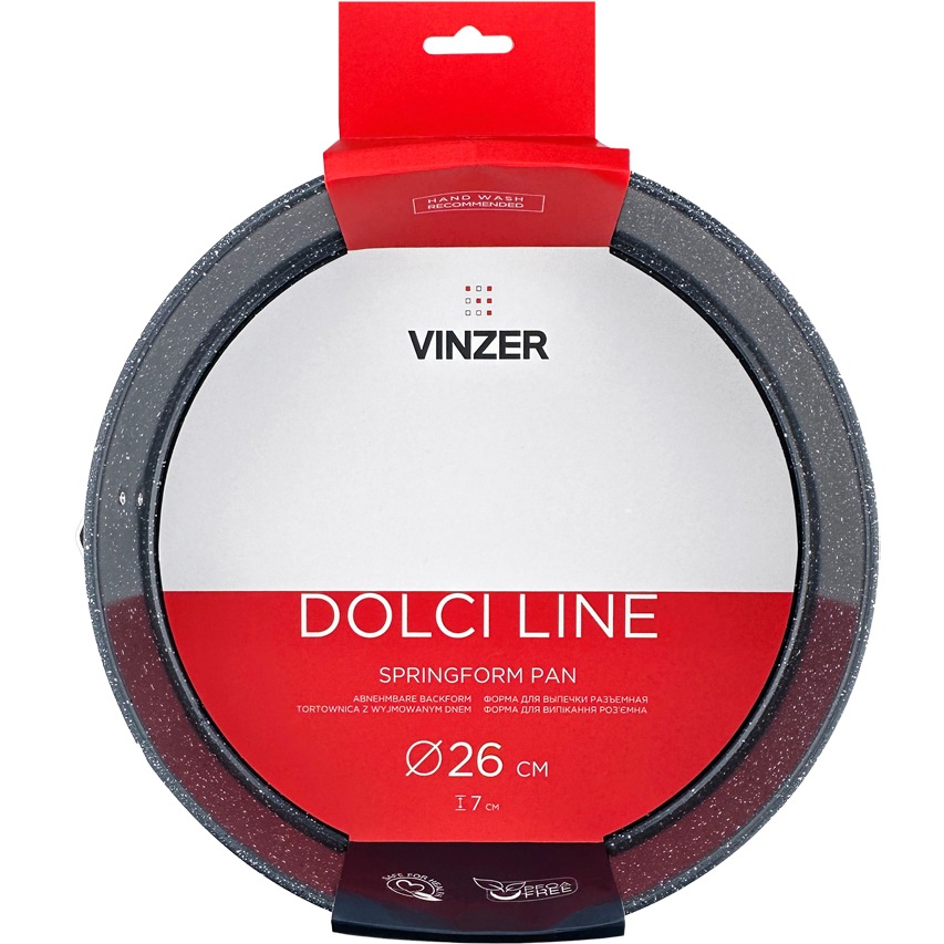 Фото Форма VINZER DOLCI LINE 26х7 см (50787)