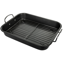 Жаровня LE CHEF R441/37x28.9x5.5 см з сіткою