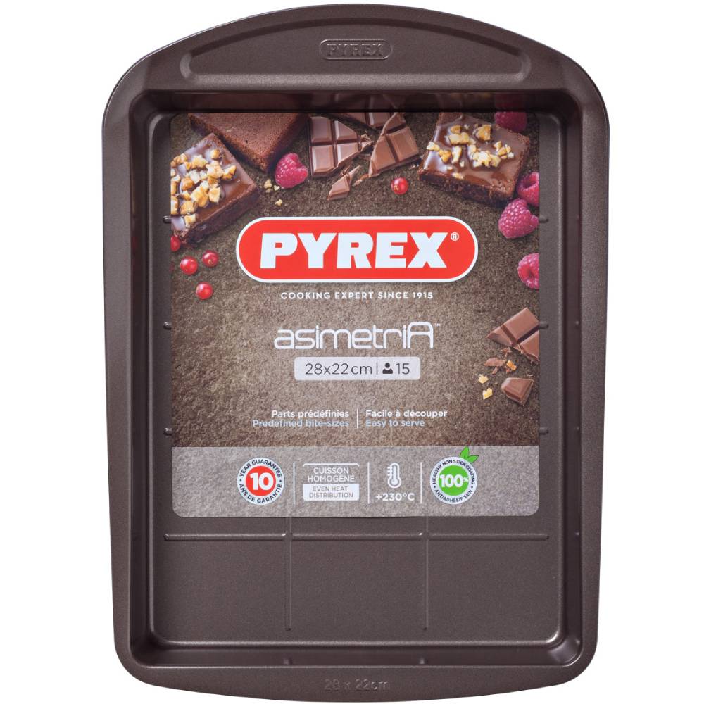 Форма PYREX Asimetria д.бискивта/15 порц/28х22см (AS28WN0) Форма PYREX Asimetria д.бискивта/15 порц/28х22см (AS28WN0) Тип форма
