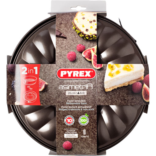 Форма PYREX Asimetria 2в1 26 см (AS26DT0) Матеріал сталь