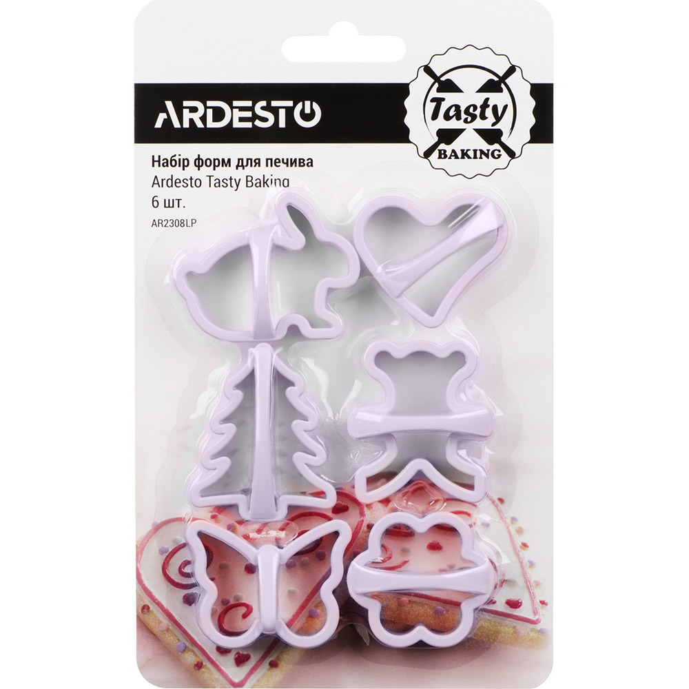 Набір форм ARDESTO Tasty baking 6 шт (AR2308LP) Тип набір