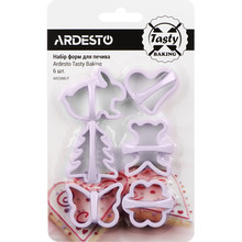 Набор форм ARDESTO Tasty baking 6 шт (AR2308LP)