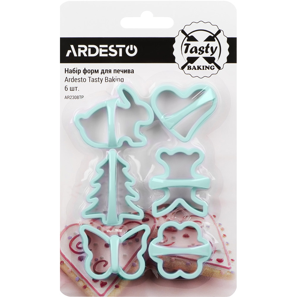 Набір форм ARDESTO Tasty baking 6 шт (AR2308TP) Тип набір