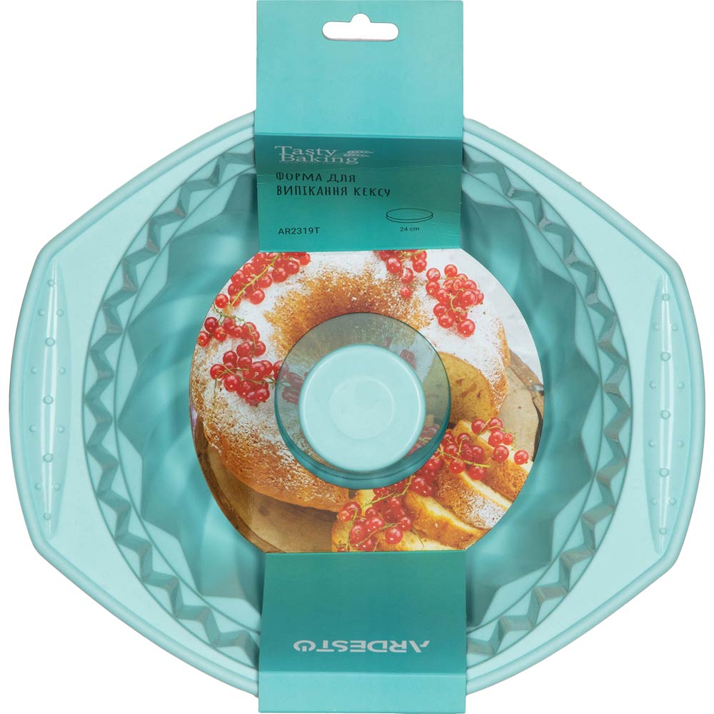 Форма для выпечки кекса Ardesto Tasty Baking Blue (AR2319T) Тип форма