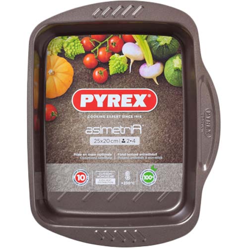 Форма PYREX Asimetria 25 x 20 см (AS25RR0/7646) Тип форма