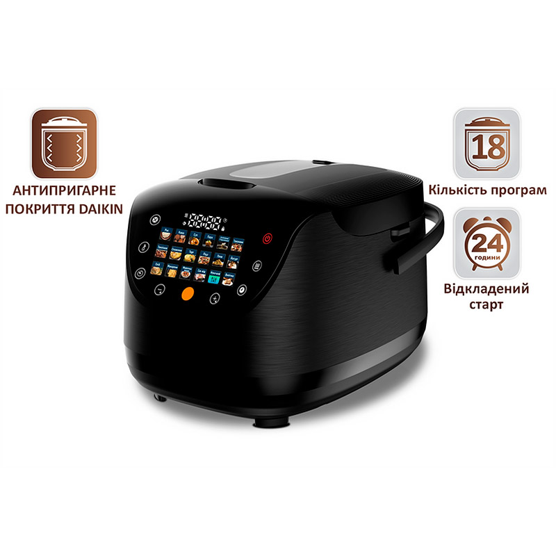 Фото 4 Мультиварка PRIME TECHNICS PMC 1786 SB Pro Color