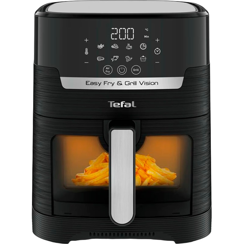 Мультипіч TEFAL EY506840 Oil Less Fryer + перхідник на євровилку