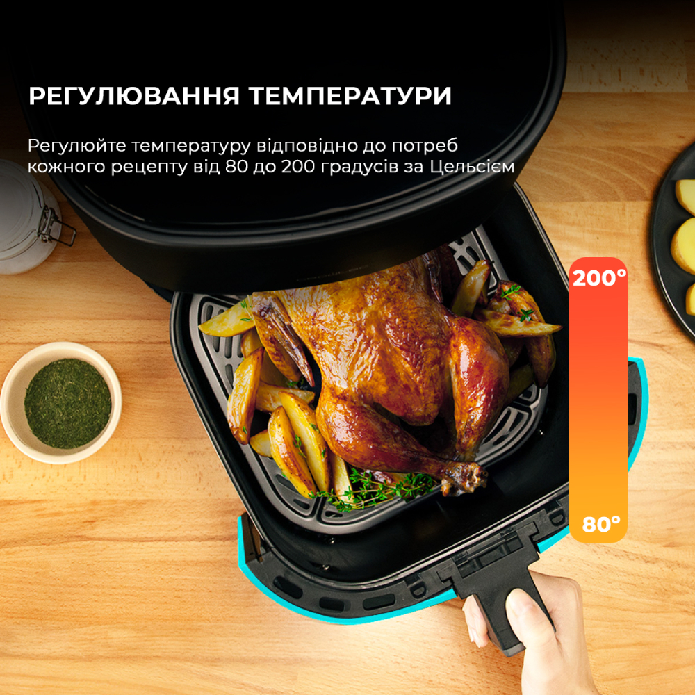 Замовити Мультипіч CECOTEC Cecofry Fantastik Inox 6500 Acc Kit (CCTC-03298)