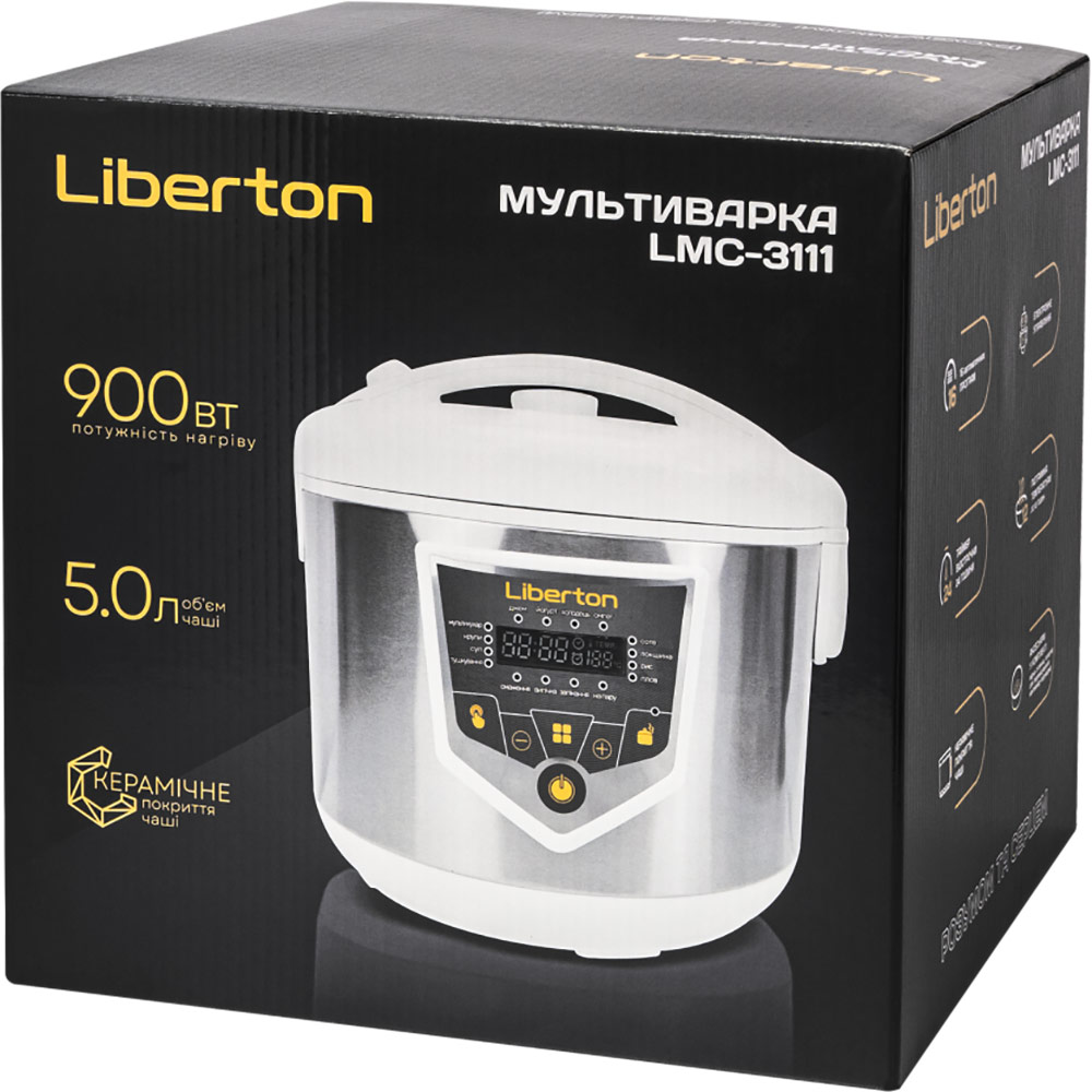 Изображение Мультиварка LIBERTON LMC-3111