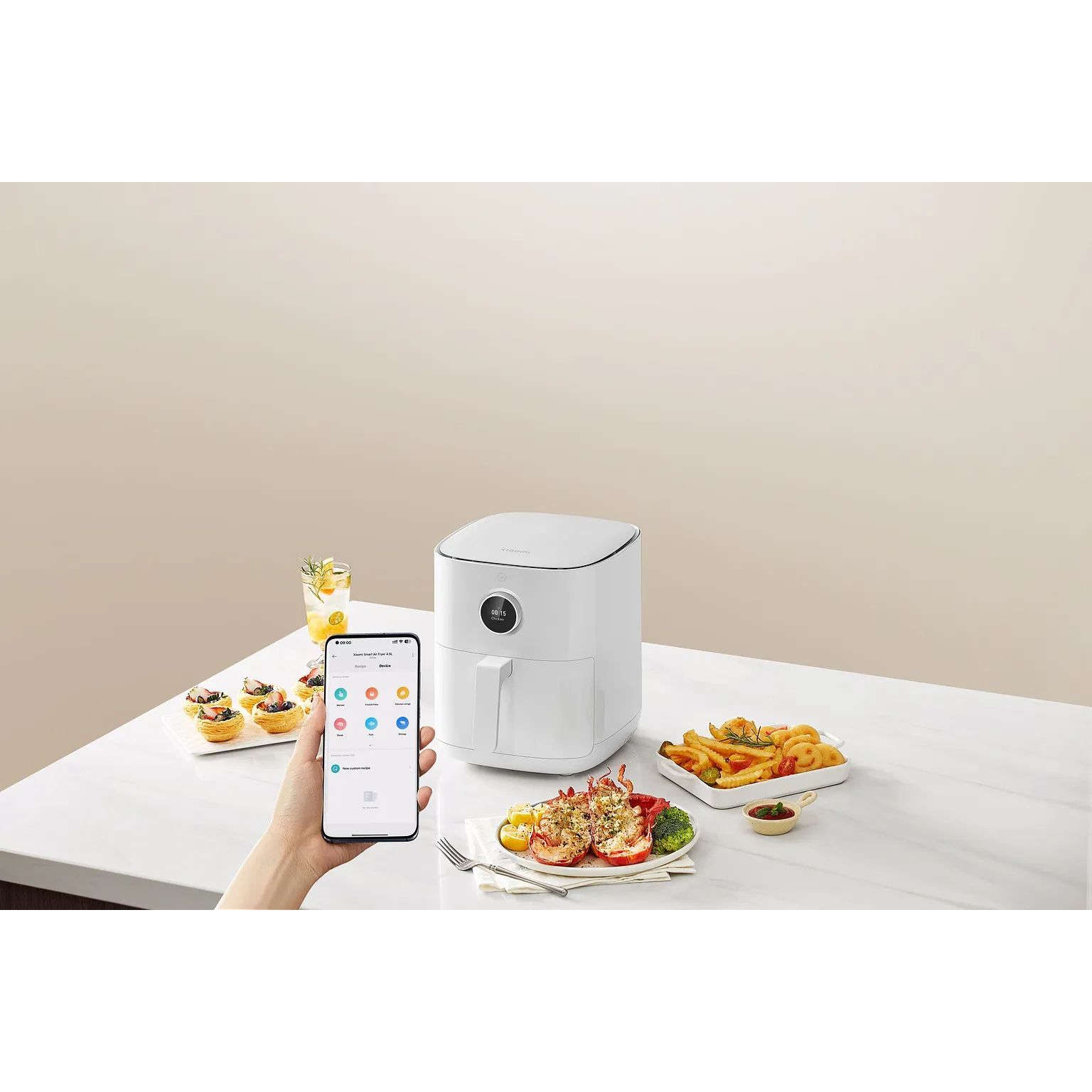 В Україні Мультипіч XIAOMI Smart Air Fryer 4.5 л EU (1059092)