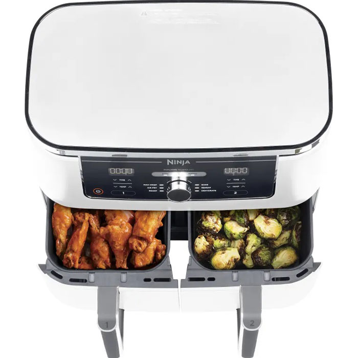 Мультипіч Ninja Air Fryer Dual zone AF400EUWH Кількість програм 6