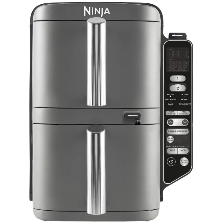 Мультипіч NINJA Double Stack XL 2-Level Hot Air Fryer with Smart Cook System SL451EU