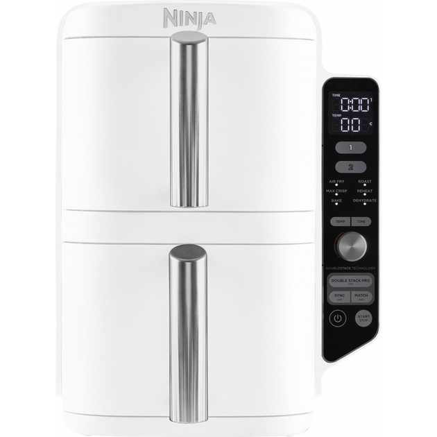 Мультипечь NINJA Double Stack XL 2-Level Air Fryer SL400EUWH