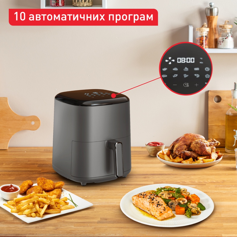 Мультипечь TEFAL Easy Fry Max EY245H10 Тип мультипечь (аэрофритюрница)