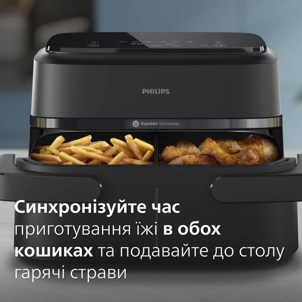 Фото Мультипечь PHILIPS NA150/00 Black