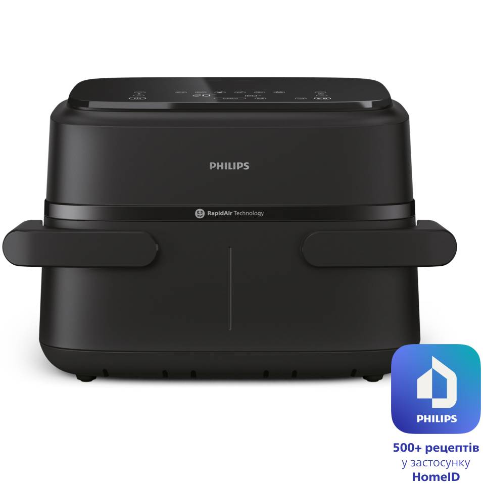 Мультипечь PHILIPS NA150/00 Black Тип мультипечь (аэрофритюрница)