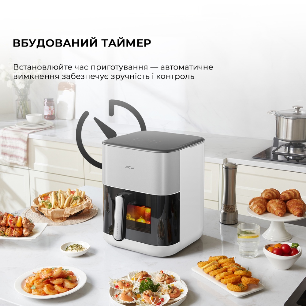 В Фокстрот Мультипечь MOVA FD10 Pro White