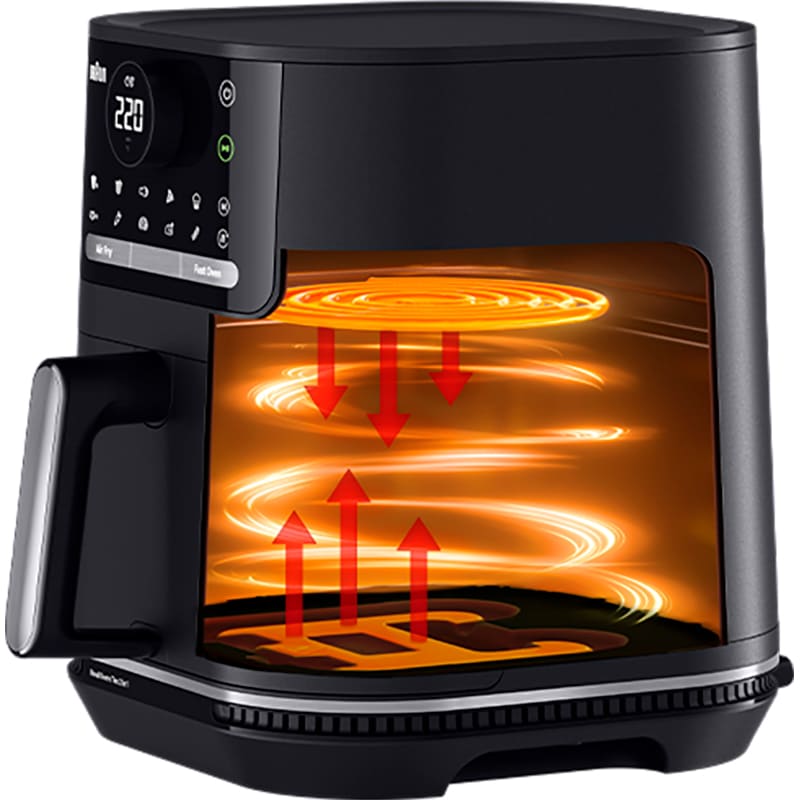 Мультипечь BRAUN MultiFry5 HF5050BK Мощность 2000